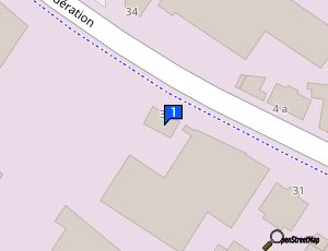 Carte Carroserie Relais Strasbourg