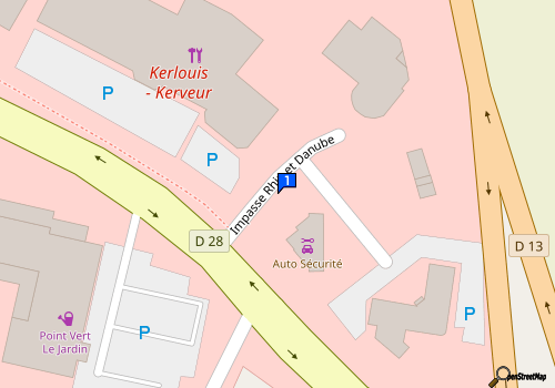 Carte Eurl Yvon Lossouarn