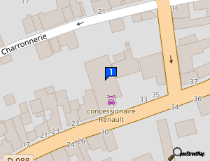 Carte Saint Arnoult Automobiles