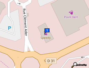 Carte Speedy France Sas