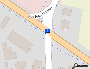 Carte 42eme Avenue Garage