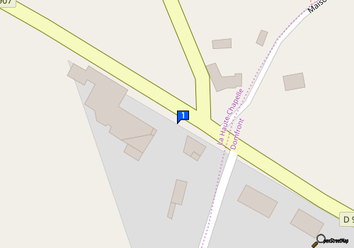 Carte Sarl Dominique Joubin