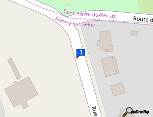 Carte Garage Saintry Auto