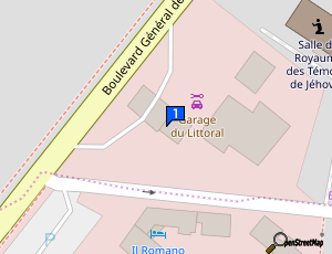 Carte Garage Du Littoral