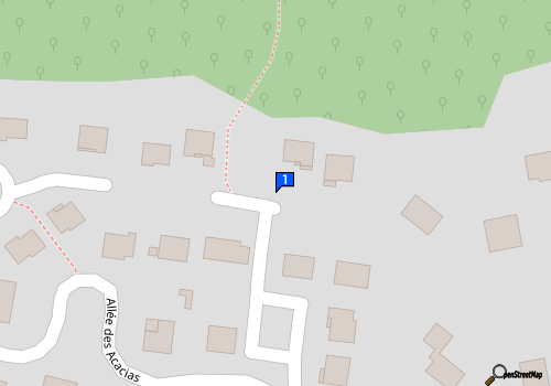 Carte Ruelle Fabrice