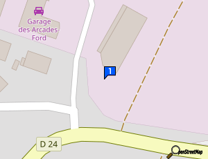 Carte Garage Des Arcades