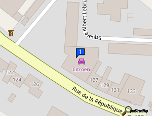 Carte Sarl Dambri Plein Gaz