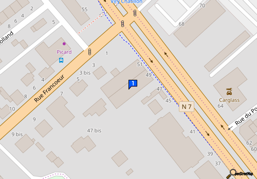 Carte Garage Promeca