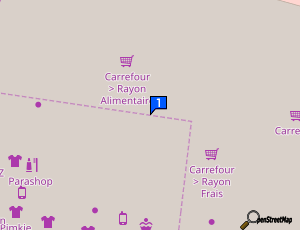 Carte Chez Melle Calafat Emilie