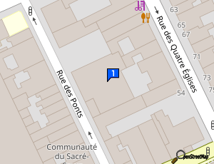 Carte Garage Saint Sebastien