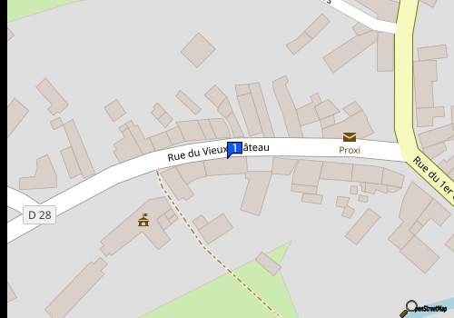 Carte Le Bourg
