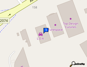 Carte Lorraine Diffusion Automobiles