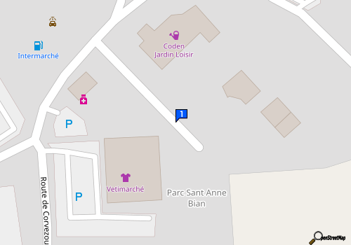Carte Garage Le Loarer