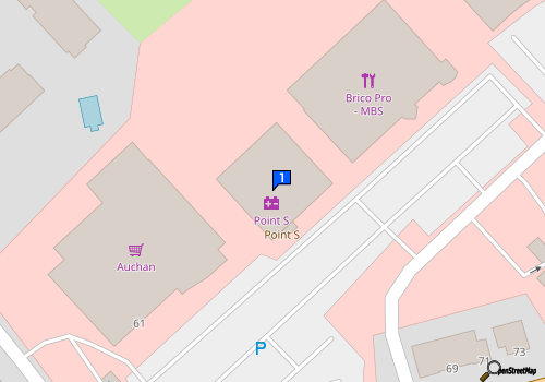 Carte Centre Auto Saverne