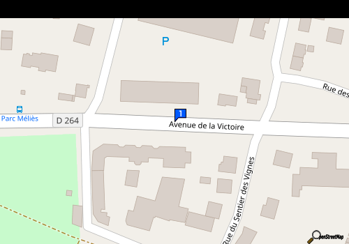 Carte Garage De La Victoire