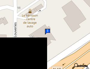 Carte Herisson Ctre Lavage Auto Coignieres