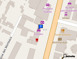 Carte Antony Automobiles