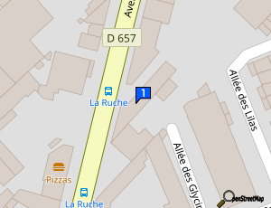 Carte Calot Reparations Autos