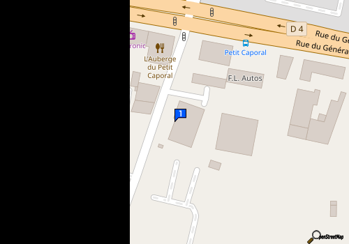 Carte Garage Auto Rn4