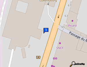 Carte Garage Du Petit Luxembourg Vag