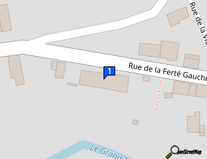 Carte Garage Violette