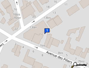 Carte Garage Carrosserie Auger Gca