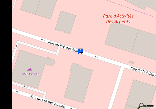 Carte Sarl Auto Garage