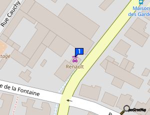 Carte Garage Lacomba