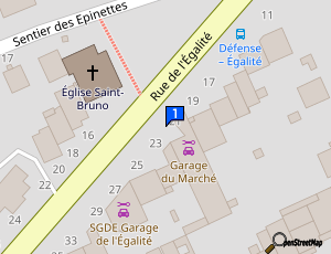 Carte Garage Du Marche