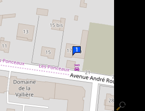 Carte Cedres Automobiles