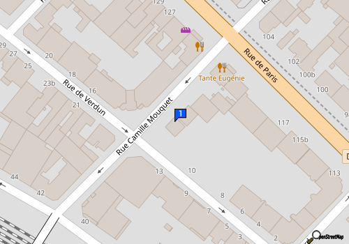 Carte A Daridan Et Cie Grand Garage Camille