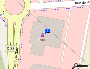 Carte Centre Auto Point S Haguenau