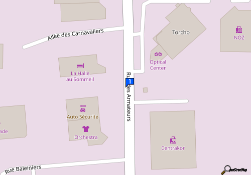 Carte Sarl Granville Automobiles