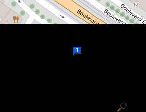 Carte Paris Exelmans Automobiles