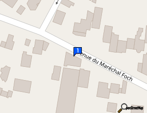 Carte Saint Cloud Pneus Services