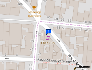 Carte Eurl Garage Luis