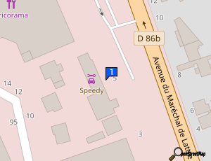 Carte Speedy France Sas