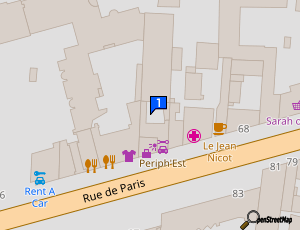 Carte Garage Periph Est