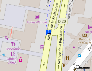 Carte Eurl Boss Lavage