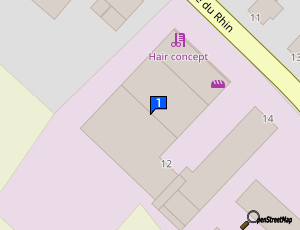 Carte Autoglas Alsace