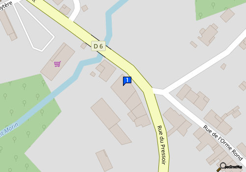 Carte Garage Villeneuve Sur Bellot Gmt77