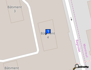 Carte Bagnolet Automobiles