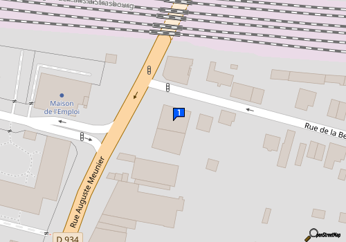 Carte Centre Automobile Bizot Nation