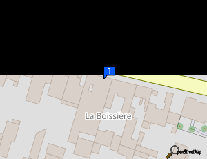 Carte Garage La Boissiere