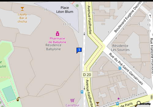 Carte Lustral Car