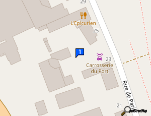 Carte Carrosserie Du Port