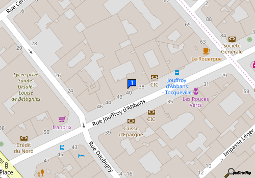 Carte Garage Laurence