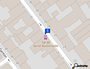 Carte Val De Seine Automobile