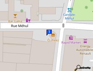 Carte Carrosserie Mehul