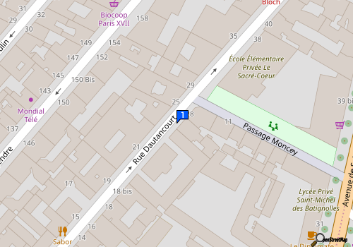 Carte Chez M Do Santos